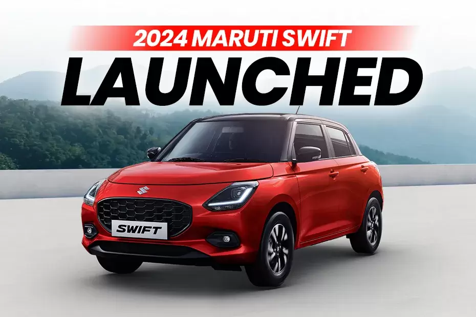 The 2024 Maruti Suzuki Swift Hits Indian Roads, Priced from ₹6.49 Lakh!